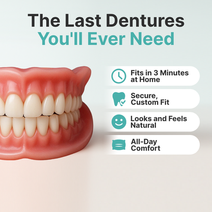 2026 Hot Sale Ends Today: 70% OFF!  Custom Custom-Fit Full Functional DenturesMake you more confident – Made in the USA