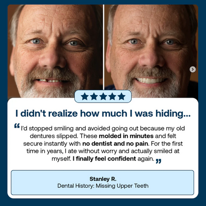 2026 Hot Sale Ends Today: 70% OFF!  Custom Custom-Fit Full Functional DenturesMake you more confident – Made in the USA
