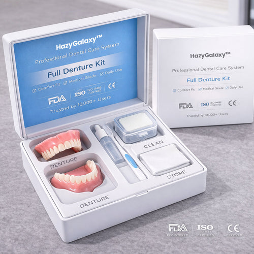 ⏰⏰ HazyGalaxy™ Custom-Fit Dentures  ENDS TODAY   70% OFF | Smile with Confidence
