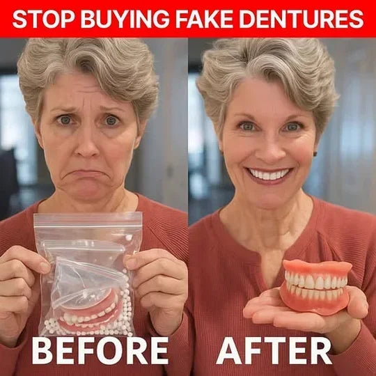 --🦷 HazyGalaxy™ Custom-Fit Dentures ⏰ ENDS TODAY   70% OFF | Smile with Confidence