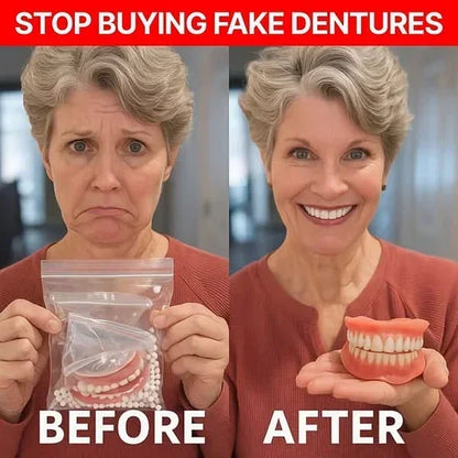 --🦷 HazyGalaxy™ Custom-Fit Dentures ⏰ ENDS TODAY   70% OFF | Smile with Confidence
